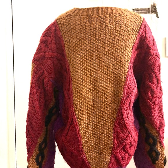Vintage Women’s Novo Hand Knit Sweater - Picture 3 of 7